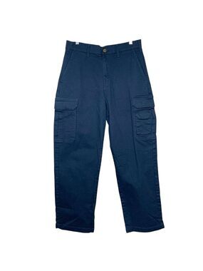 Dakota Work Pro Navy Blue Cargo Pants Stretch Sz 34X30 (Real 32" W)  Work Wear